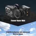 Foxeer Mini 2.1mm Lens 1200TVL 4:3 PAL NTSC 4.5V-25V Input Voltage Racing Drone Accessories 4K Resolution RC UAV